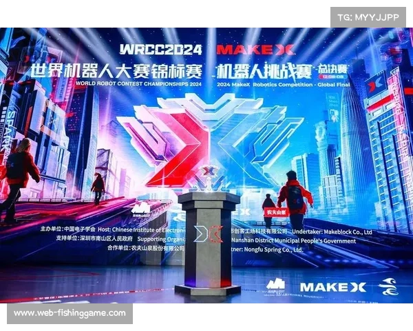 宝安体育馆旋转门入场设计，机器人颁奖展现科技办赛理念